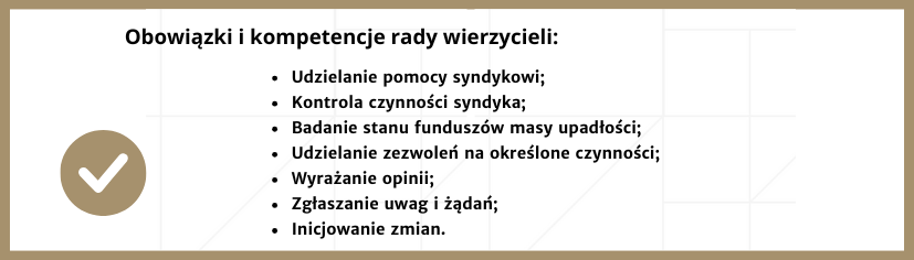 Rada wierzycieli w upadłości – rola, obowiązki i wpływ na postępowanie 3