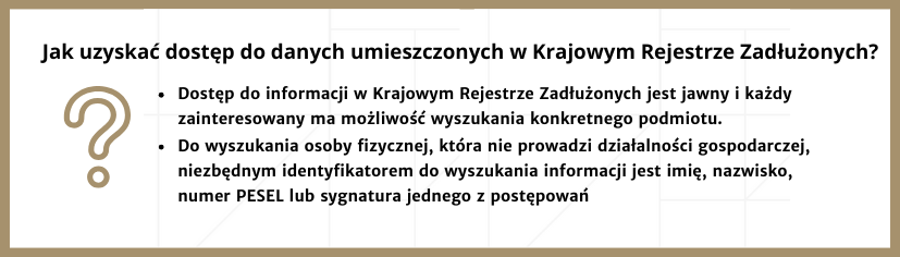 KRZ – nie taki rejestr straszny. Dlaczego Krajowy Rejestr Zadłużonych to potrzebne narzędzie? 2