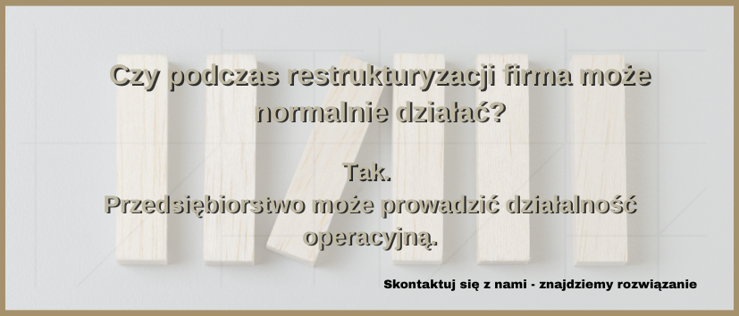Jakie są korzyści dla przedsiębiorcy z wejścia w proces uproszczonej restrukturyzacji firmy i dlaczego przedsiębiorcy się jej obawiają? 1