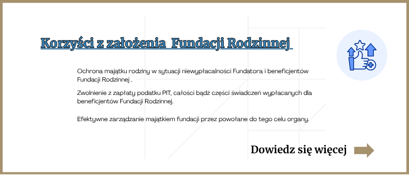 Co dzieje się z Fundacją Rodzinną, gdy fundator lub beneficjent ogłasza upadłość? 2